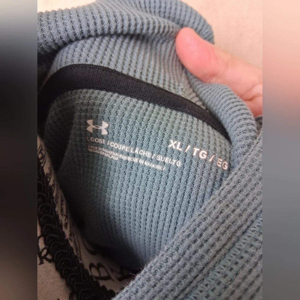 Under Armour XL Teal Sweater - Picture 3 of 5